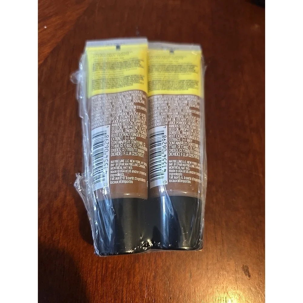 Lot‎ Of 2 Maybelline New York Fit Me Tinted Moisturizer With Aloe Shade 370